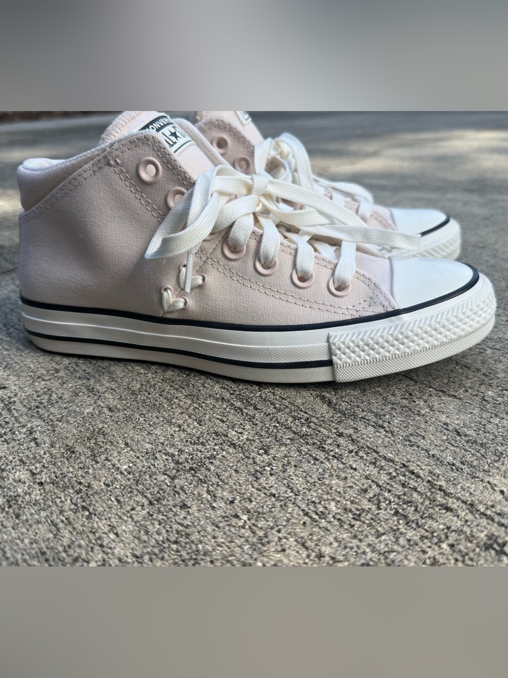Converse Chuck Taylor All Star Mid Top Sneakers Light Pink Size 7 NWOT - Picture 4 of 10